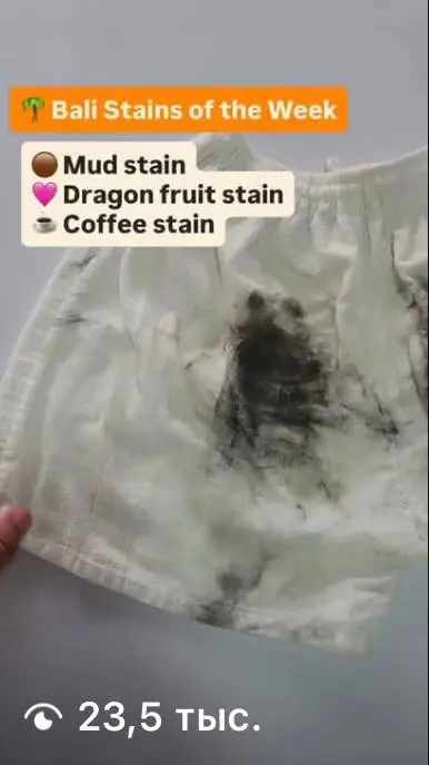 TRAST Laundry Bali stains Instagram preview